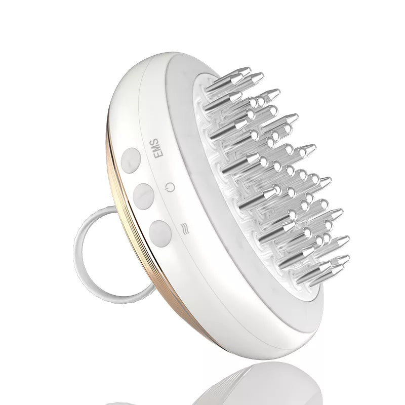 Revolutionary EMS Vibrating Head Massager for Enhanced Hair Growth and Scalp Health